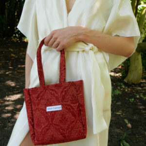 Sac à main rouge